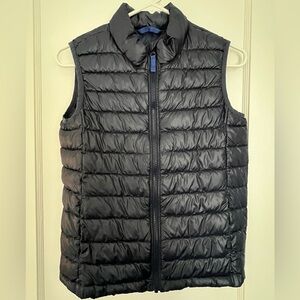 Like New PRIMARY kids lightweight puffer vest sz 12 navy